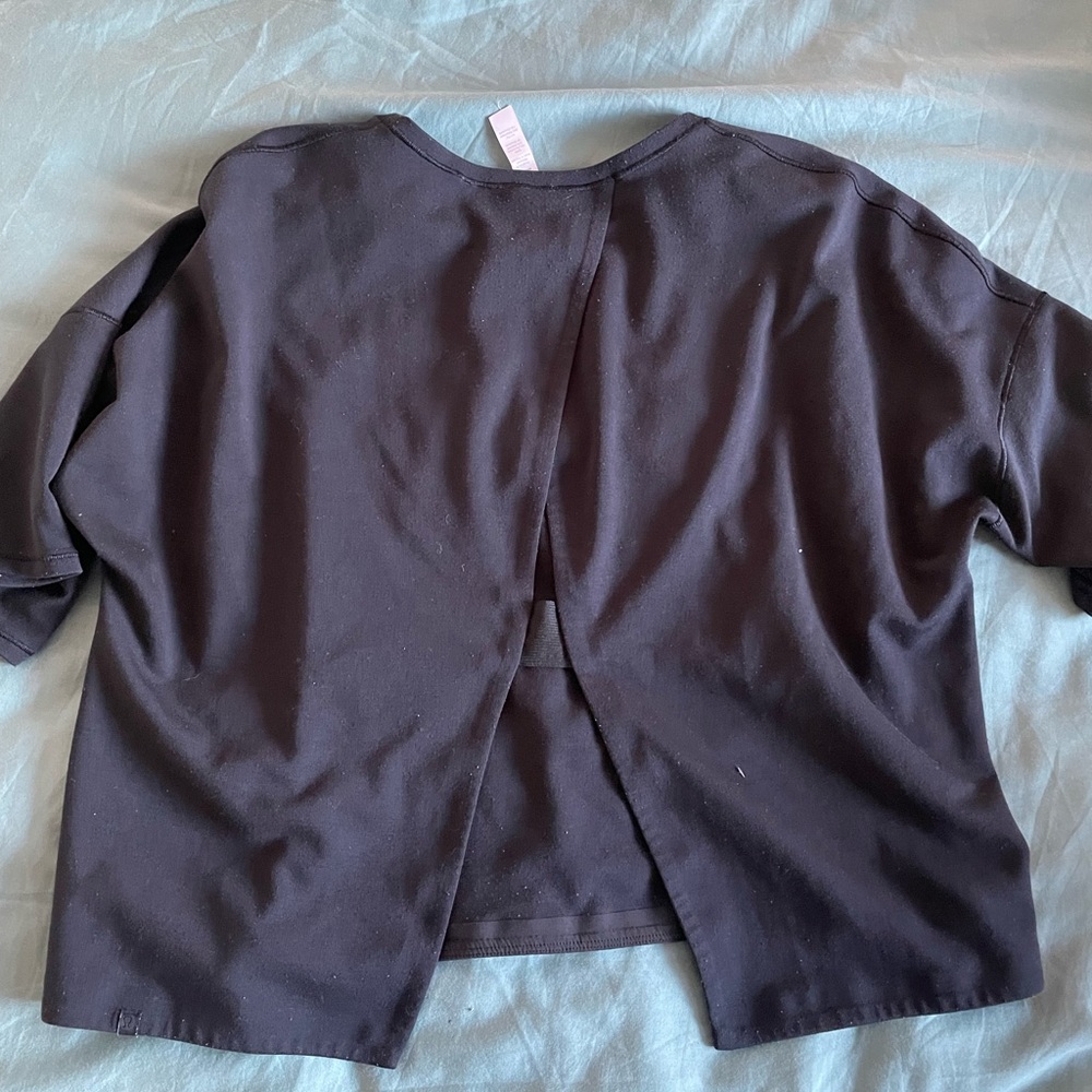Lulu Lemon open back women's t-shirt